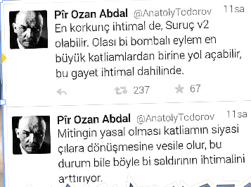 Twitter'dan terör yayan üniversiteli yakayı ele verdi